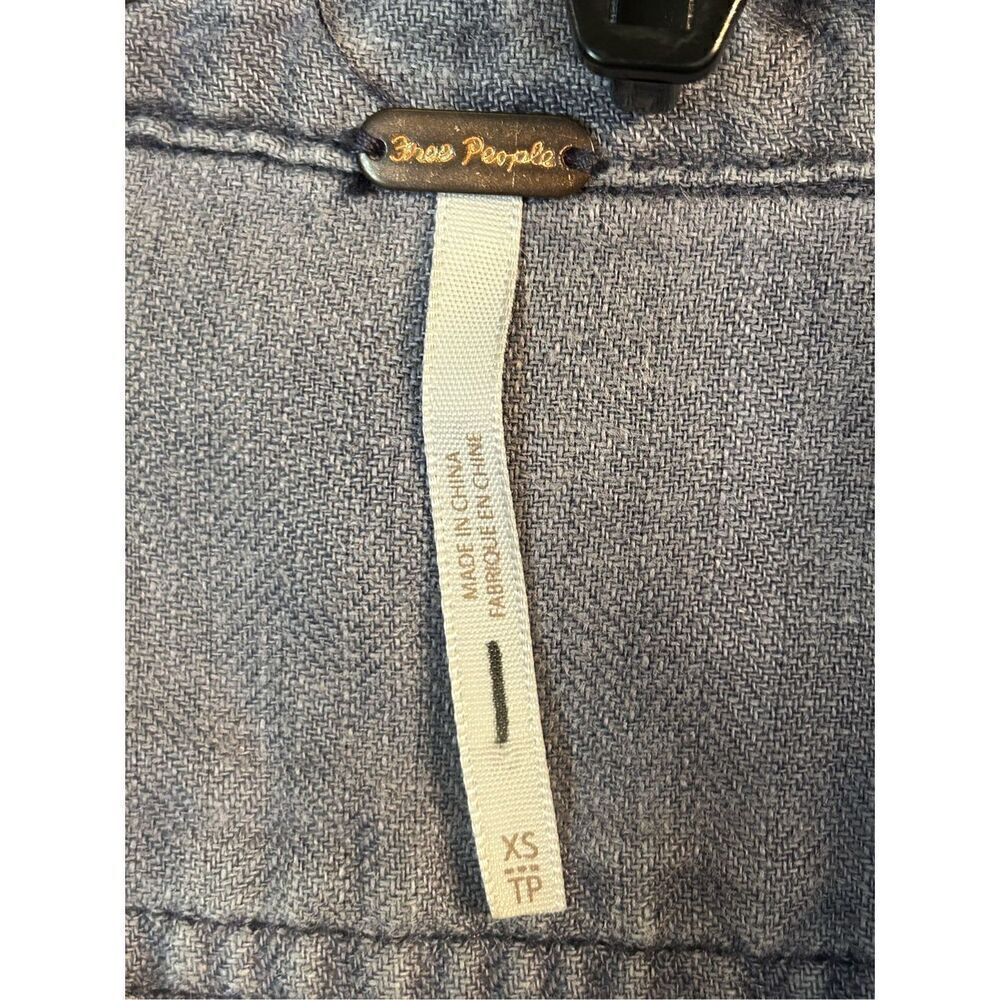 Free People Blue/Gray Dress size XS (3952)Read - Picture 6 of 8